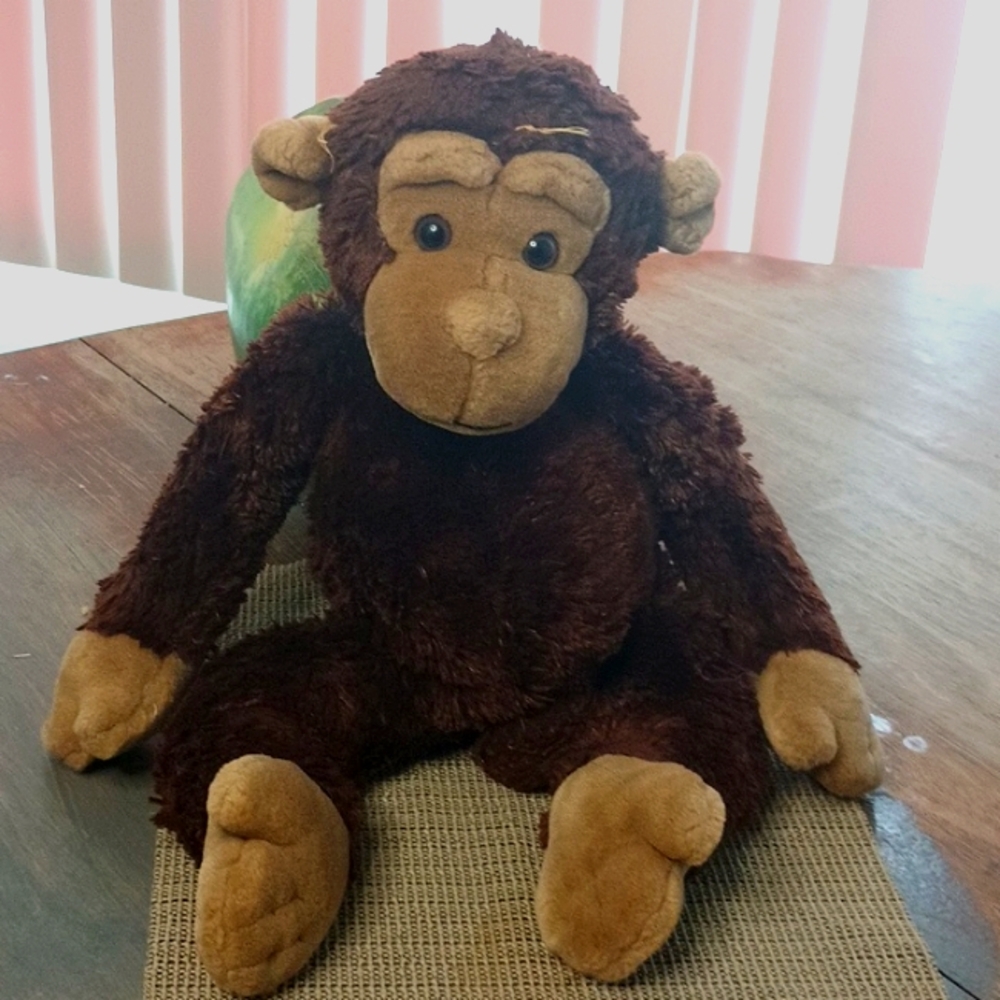 Brown Stuffed Monkey